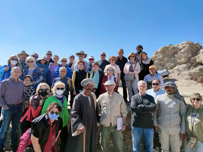 Amigos de la Alcazaba visita la misión arqueológica española ‘Djehuty’, en Luxor (Egipto)
