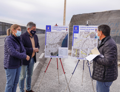 Diputacin culmina las obras del Plan de Caminos en Roquetas