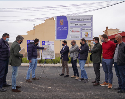 Noticia de Almería 24h: Diputación moderniza calles, redes de abastecimiento y los accesos a núcleos de población en Sorbas