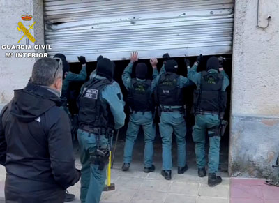 La Guardia Civil desmantela una banda muy activa especializada en el robo en viviendas y comercios 