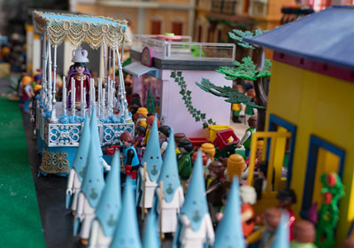 Noticia de Almería 24h: Una exposición de Playmobil recrea la Semana Santa de Almería con 3.000 figuras