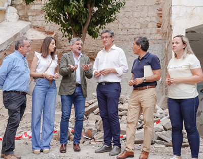 Noticia de Almería 24h: Ayuntamiento y Diputación visitan las obras que se realizan en casi una decena de calles de Adra y sus barriadas