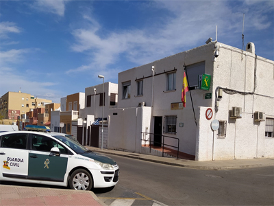 Huércal de Almería cede a la Guardia Civil un espacio de 1.826 m2 para sus nuevas dependencias