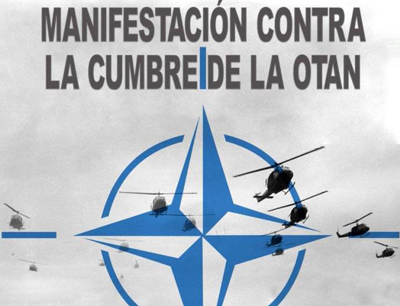 Manifestación en Almería contra la cumbre de la OTAN