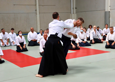 La Escuela de Aikido de la UAL consolida su crecimiento acogiendo su primer seminario nacional de César Febles
