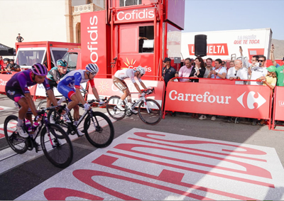 Noticia de Almería 24h: ‘Costa de Almería’ exhibe al mundo su excelencia para el ciclismo con la etapa 11 de La Vuelta