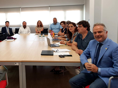Inicio de colaboración entre la Cátedra COEXPHAL-UAL, la Cátedra Grupo AN de la Universidad Pública de Navarra y la Cátedra Cajamar