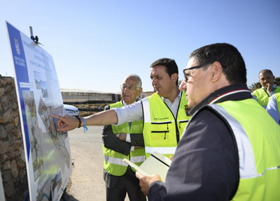 Diputacin invierte ms de 1.700.000  en mejorar las infraestructuras de Roquetas y La Mojonera