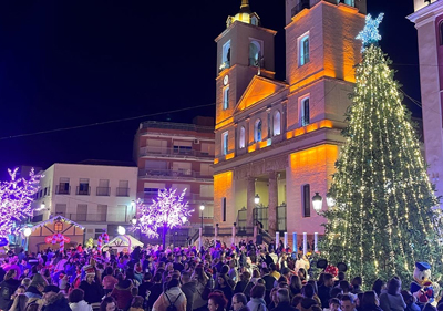 Abre la Plaza de la Navidad de Berja, una de las atracciones estrella de estas fiestas