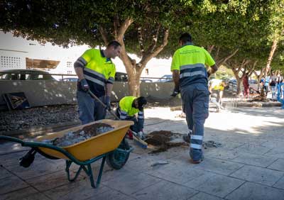 El Ayuntamiento continúa con los trabajos de mejora y mantenimiento en todos los barrios del municipio 