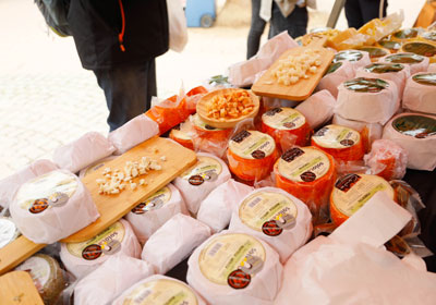 Noticia de Almera 24h: La Plaza Vieja disfruta este fin de semana de los mejores quesos de toda la geografa nacional