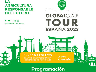 GLOBALG.A.P. TOUR ESPAA 2023 reunir en Almera a proveedores y principales cadenas de distribucin