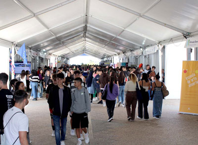 Noticia de Almera 24h: La UAL abre a 6.000 estudiantes preuniversitarios las puertas de su futuro con la III Feria Aula