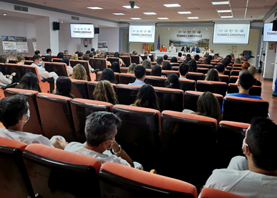 El Hospital Universitario Torrecrdenas da la bienvenida a sus 80 nuevos especialistas residentes