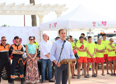 Vera presenta el equipamiento y la dotacin de servicios e infraestructuras de sus playas para este verano