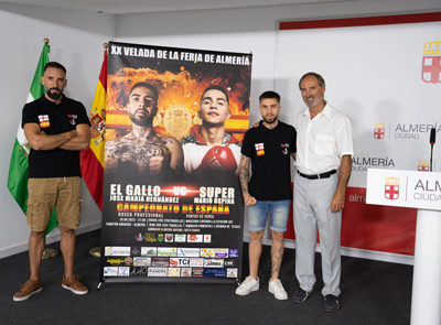 El boxeador Jos Mara Hernndez “El Gallo”, se enfrentar al bilbano Mario Ospina por el ttulo del Campeonato de Espaa del peso mosca