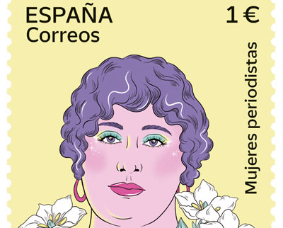 Correos emite un sello dedicado a la periodista Carmen de Burgos 
