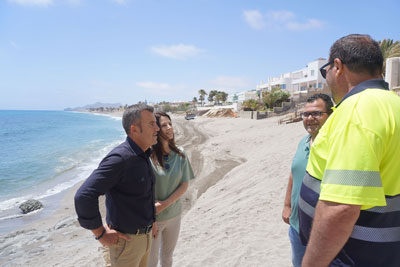 Noticia de Almera 24h: La playa del Ancn lucir en perfecto estado este verano tras su regeneracin por parte del Gobierno