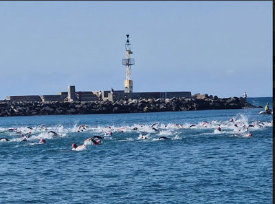 Sergio Fernndez Mayor y Roco Muoz Fuertes, vencedores del XVII Triatln Ciudad de Almera-Jairo Ruiz