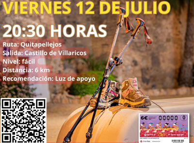 Noticia de Almera 24h: IV Ruta Nocturna con partida desde el Castillo de Villaricos