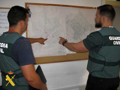 La Guardia Civil desenmascara al autor de seis robos en viviendas de Njar