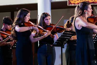 Noticia de Almera 24h: Apotesico concierto de la Orquesta Joven de la Escuela de Msica de Roquetas de Mar en el ‘Mare Musicum’ 