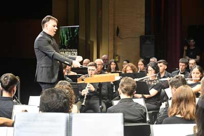 La Banda Sinfnica de la A. M. San Indalecio comparte su talento en un extraordinario concierto en el Auditorio