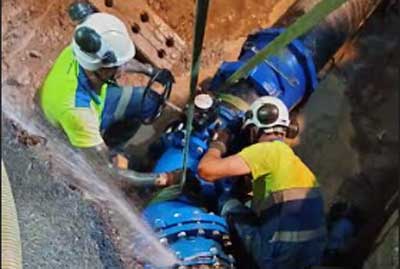 Un problema tcnico obliga a alargar la suspensin programada del suministro de agua ayer en varios barrios de Almera