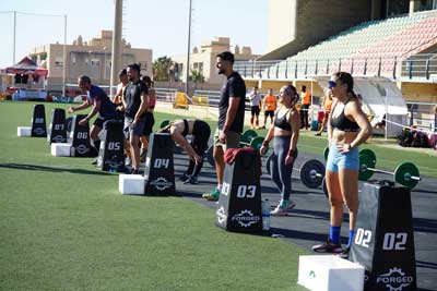 El mundo del Crossfit exhibe su fuerza en Vcar