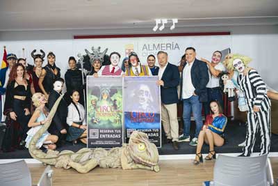 Noticia de Almera 24h: El Circo Encantado tomar la ciudad de Almera del 25 de octubre al 10 de noviembre