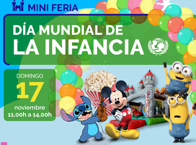 Hurcal de Almera celebra el Da Mundial de la Infancia este domingo 17 en el Parque Loquilandia