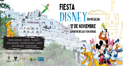 La fiesta Disney llenar de magia y diversin las calles de Mojcar