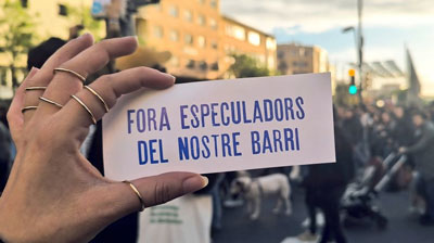 Noticia de Almera 24h: Manifestacin Histrica en Barcelona por la defensa del derecho a una vivienda digna