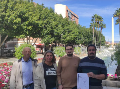 Podemos-IU-Verdes presentan un conjunto de alegaciones al presupuesto municipal de Almera para 2025