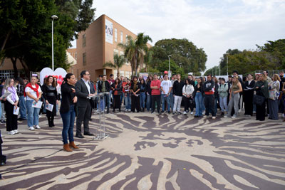 Noticia de Almera 24h: La Universidad reafirma su “posicin inequvoca” frente a la lacra de la violencia contra las mujeres