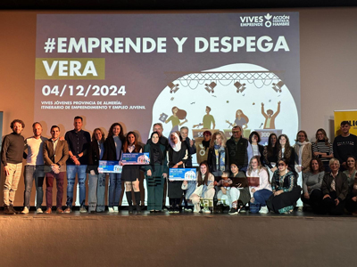 Accin contra el Hambre y Diputacin impulsan el emprendimiento juvenil con #Emprende y Despega Vera 2024 en Almera