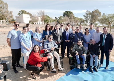 Noticia de Almera 24h: Acto de la primera piedra del centro residencial ‘Vivir como en casa’ de FAAM  