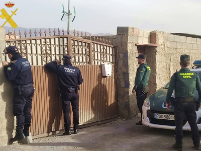 Detenidas dos personas en Hurcal de Almera tras intervenir una plantacin de marihuana