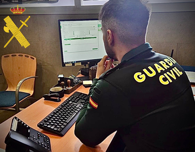 La Guardia Civil de Vera detiene a una persona por simular haber sufrido un robo siendo amenazado con armas de fuego