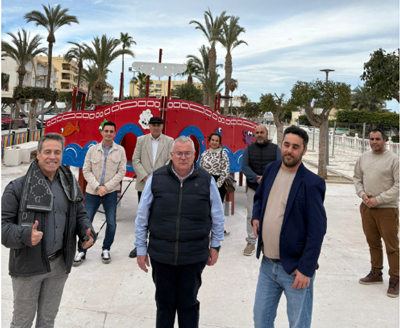 La obra del nuevo parque infantil del Malecn no le costar un euro al Ayuntamiento de Garrucha