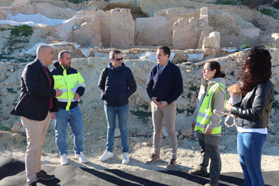 La Mancomunidad de Municipios del Levante Almeriense inicia los trabajos de vallado del Parque Arqueolgico Bayra en Vera