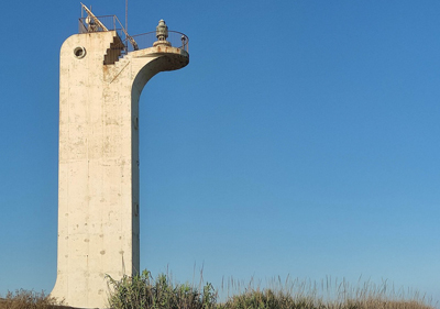 La autoridad portuaria rehabilitar el faro de Punta de Baos en El Ejido con daos estructurales por corrosin