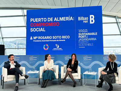 La integracin puerto-ciudad de Almera, ejemplo de sostenibilidad social en el congreso internacional de Bilbao