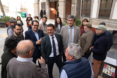 Noticia de Almera 24h: Diputacin y Ayuntamiento de Adra realizan una puesta en comn de proyectos para el municipio 