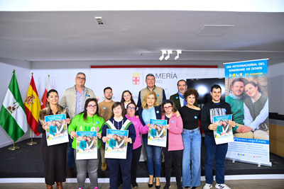 Noticia de Almera 24h: Ayuntamiento y Asalsido presentan la campaa ‘Siento Luego existo’ por el Da Internacional del Sndrome de Down  