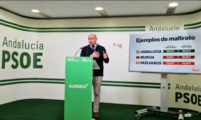 Noticia de Almera 24h: El PSOE denuncia el “desprecio” de Moreno Bonilla hacia los profesionales sanitarios de Almera