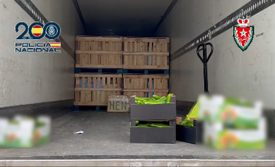 Noticia de Almera 24h: 20 toneladas de hachs ocultas entre pimientos