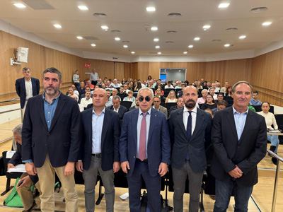 Noticia de Almera 24h: Las instituciones rememoran el 20 aniversario de Almera 2005 en una jornada de gestin deportiva