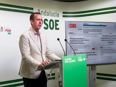 Noticia de Almera 24h: El PSOE denuncia una presunta organizacin criminal vinculada a la cpula del Partido Popular de Almera