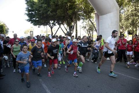 El Reto Solidario Ganemos la Carrera al Hambre cumple sus objetivos y rene a ms de 1.500 almerienses solidarios